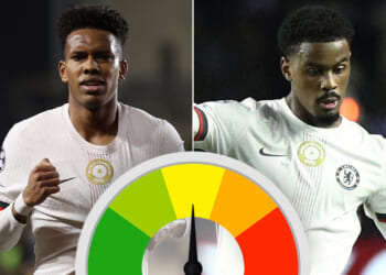 Estevao & Garnacho shine but Hato has a howler as Blues scrape draw against Qarabag