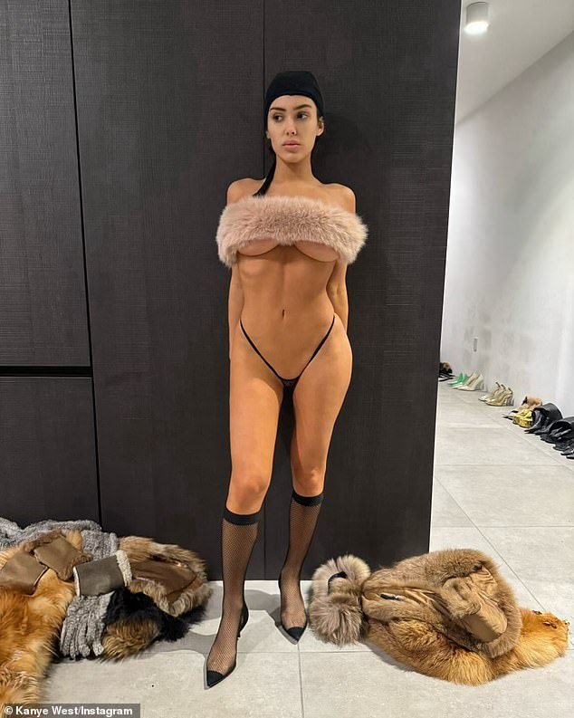 Censori has been pictured in a slew of headline-grabbing outfits since she married West in December 2022, less than one month after his divorce from Kardashian was finalized