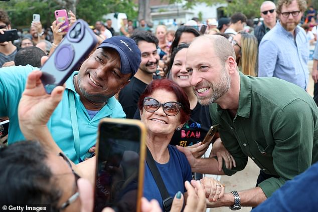 The Prince of Wales said he wants to 'provide leadership and vision that there's good things to come' as he prepared for his fifth Earthshot Awards in Rio this evening