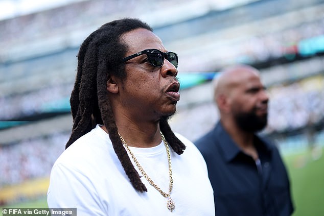 Jay-Z, pictured in New Jersey in July, had battled the paternity case in multiple states