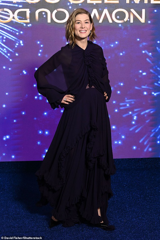 Rosamund takes on the role of Veronika Vanderberg, the main antagonist and matriarch of a worldwide crime syndicate