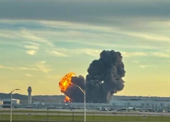 Cargo plane crashed & exploded into fireball during takeoff after engine FELL OFF, investigators say as death toll rises
