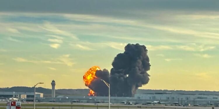 Cargo plane crashed & exploded into fireball during takeoff after engine FELL OFF, investigators say as death toll rises
