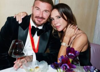 Victoria Beckham shares glam snaps from inside husband David's incredible party to celebrate knighthood