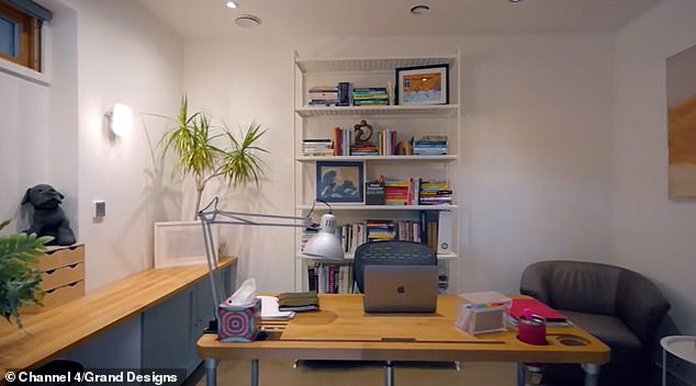 Rosie had a modern and stylish study for her coaching job working from home