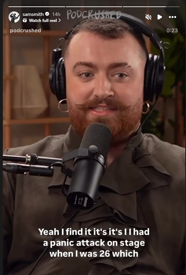 Sam returned to an intimate venue for the residency after revealing how they had had to 'work back up to arenas' after suffering a panic attack onstage on South Africa seven years ago