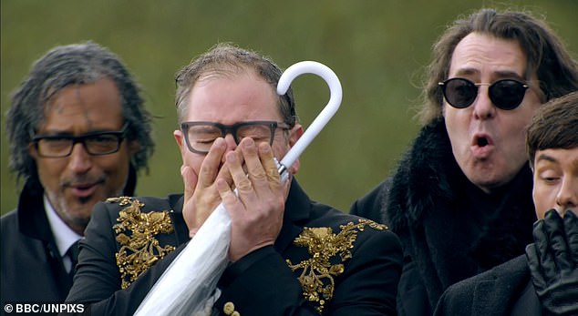 Alan has admitted the pregnant singer, 44, was furious at being the first victim as he revealed last month that the pair are no longer friends