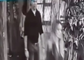 Shocking moment Angelina Jolie’s guard is collared by Ukrainian soldiers to be marched to frontline while escorting star