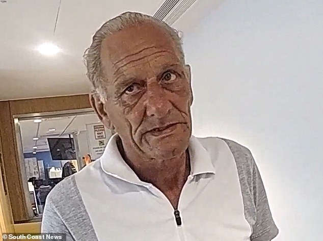 Police body cam footage showed the moment he walked into Brighton police station and chillingly confessed: 'I've killed two people'