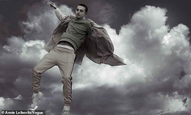 Despite not wanting to talk about his romance, the interviewer added that the Dune star 'didn't mind at all acknowledging the new stage of his life that he is entering into'