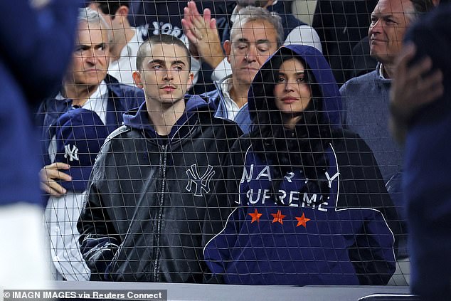 Days later, they turned heads when they attended a Yankees game together