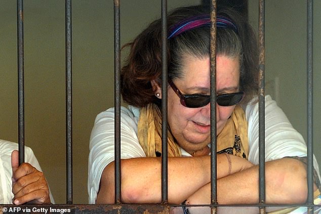 Lindsay Sandiford in a holding cell after being sentenced to death in 2013. Lat month, it was announced that Indonesia would sign a deal to repatriate her and another British inmate