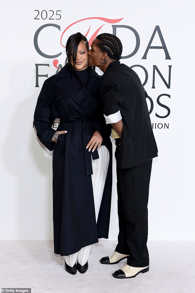 Rocky and Rihanna announced the birth of daughter Rocki Irish Mayers last month. The couple are also parents to sons RZA, three, and Riot, two