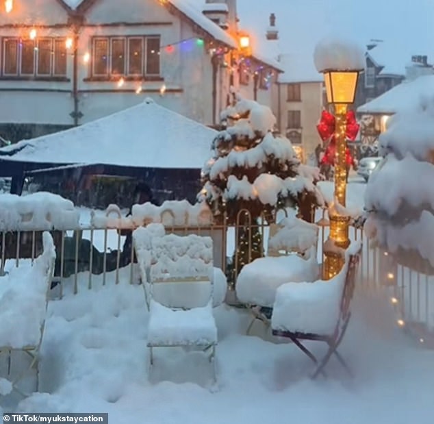 Hawkshead has been featured in various TikTok videos, including one showing the Christmas Market and village covered in snow