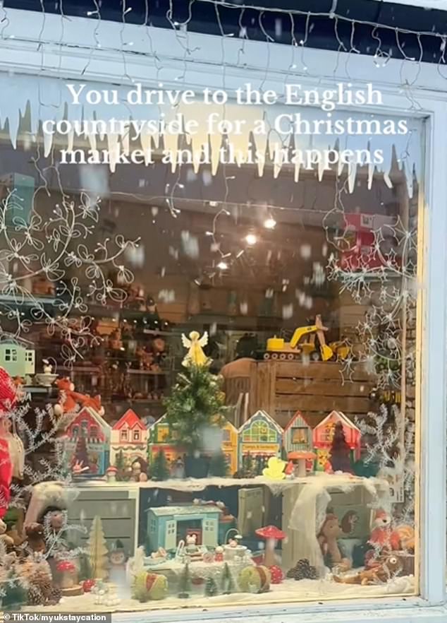 During the festive season, the businesses have vintage shop fronts and often do festive window displays