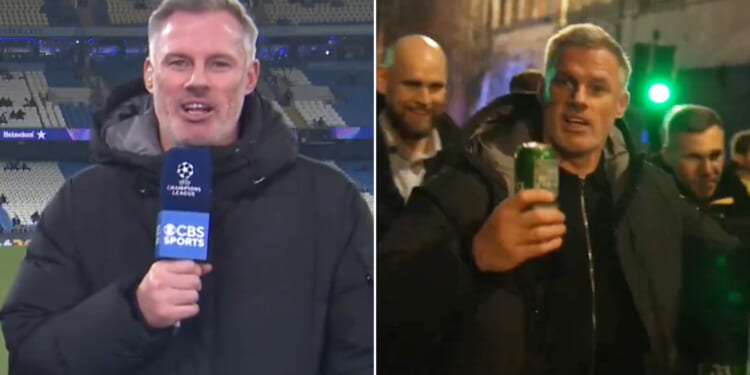 Jamie Carragher 'BANNED from Etihad Stadium away end by Man City and Uefa after joining march with Dortmund fans'