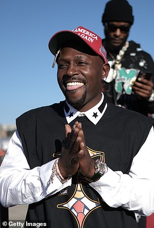 Antonio Brown has been accused of lying about the shocking brawl he was involved in Friday