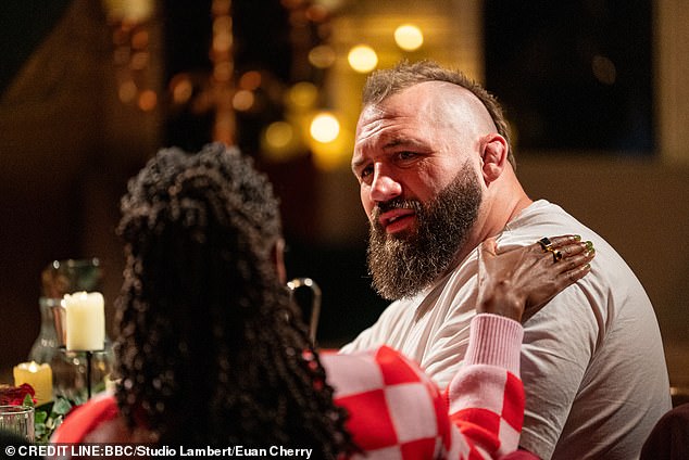 Former rugby ace Joe Marler was quick to set his sights on Cat after the last roundtable