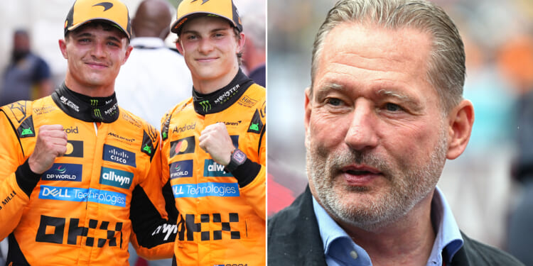 Oscar Piastri reponds to claims he's being SABOTAGED as Jos Verstappen fans flames of F1 title rivalry with Lando Norris