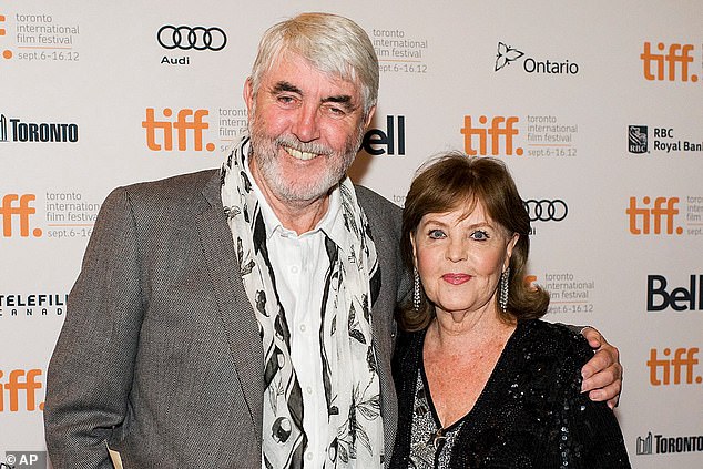 Pauline Collins appears with her husband John Alderton at the premiere of "Quartet" during the 2012 Toronto International Film Festival in Toronto on Sept. 9, 2012