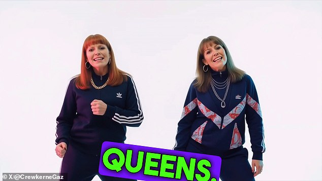 Angela Rayner and Rachel Reeves together in one of their videos. The the Crewkerne Gazette is run by two old mates who met at Yeovil College as teenagers