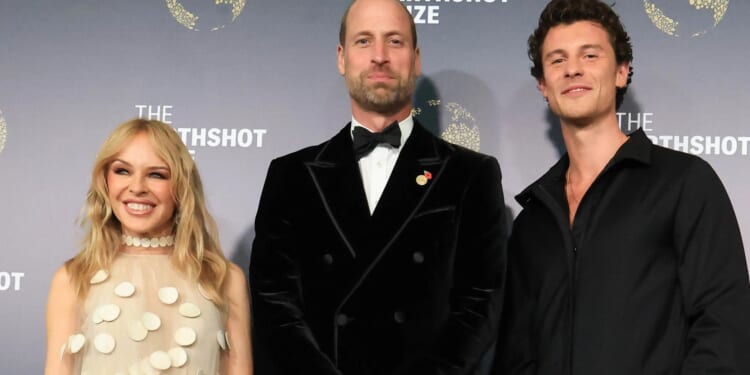 Prince William hails Kylie Minogue as she joins royal at £50m Earthshot Prize event in Brazil