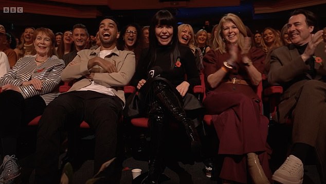 When asked by Ed if he wanted to say anything to Paloma, who was sat in the audience, Alan apologised to her, before quipping that he had fathered her unborn baby