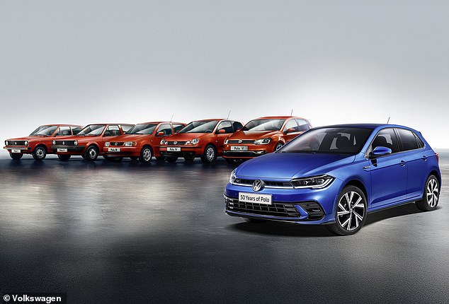 The VW Polo is another prime example of a car that's been in continuous production for decades. But today's Volkswagen supermini is now around the same dimensions as the original Golf, it has grown so much in 50 years