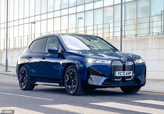 BMW isn't short of SUV options either. The German marque has 15 different models in its line-up, including the electric iX (pictured)