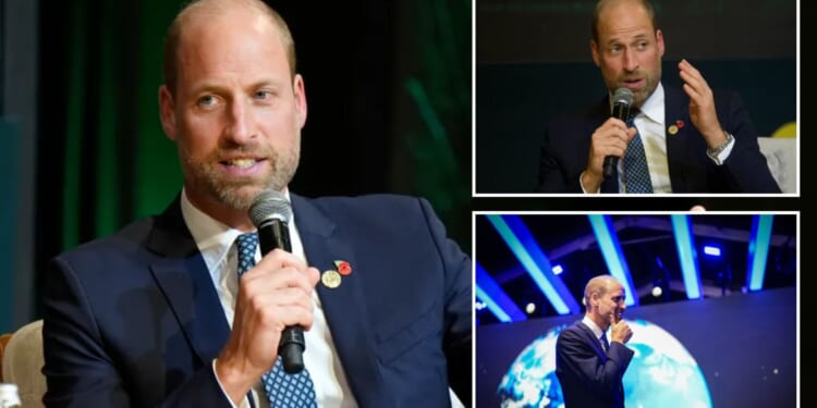 Prince William takes veiled swipe at Andrew as he’s quizzed over Royals at Q&A