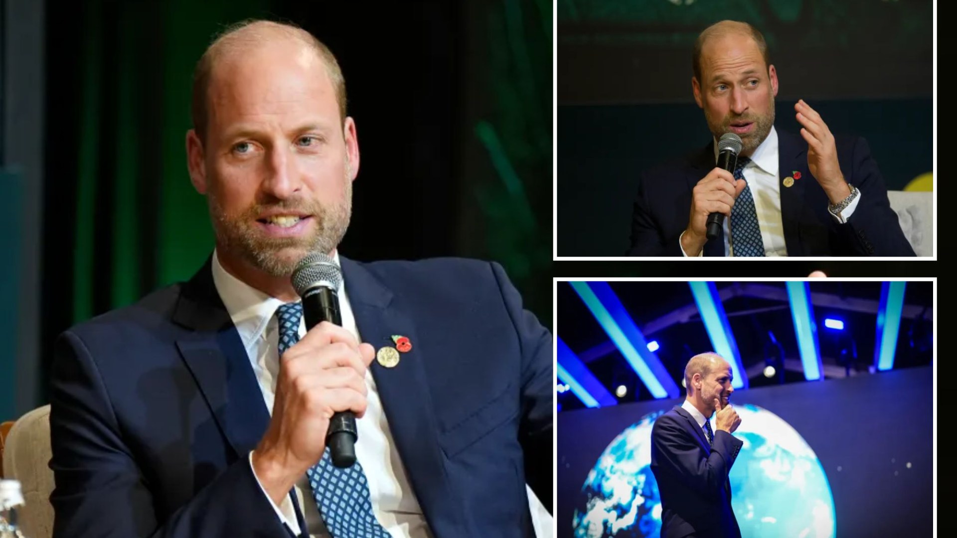 Prince William takes veiled swipe at Andrew as he’s quizzed over Royals at Q&A