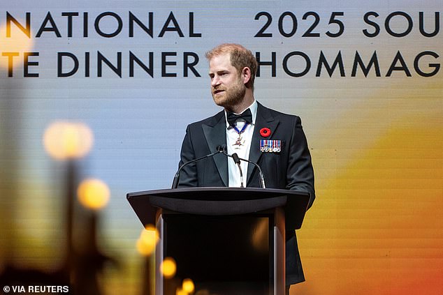 He spoke of his deep connection with Canada's armed forces