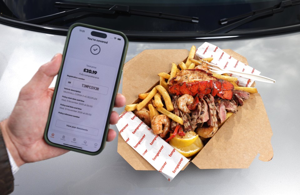 Tempcover is offers a limited free meals, London, 5th November 2025