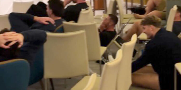 Watch England squad’s shocked and sweary reaction after Joe Marler ‘stabbed in the back’ during Celebrity Traitors final