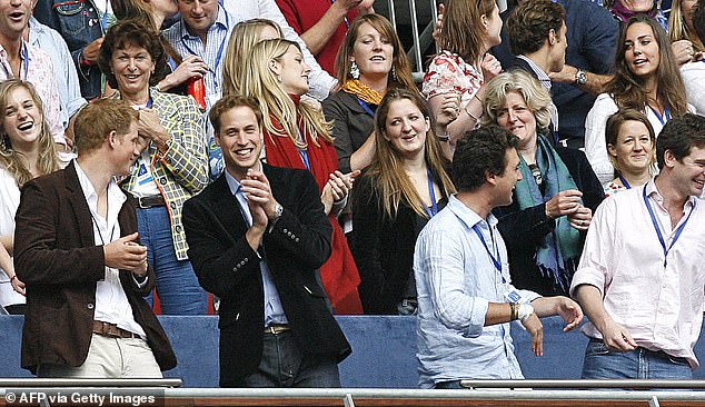 At the Concert for Diana on July 1, 2007, William didn't want speculation about his relationship to eclipse his late mother's concert so Kate agreed to sit two rows away in the Royal Box. But when Take That took to the stage, Kate allowed herself a momentary glance at William