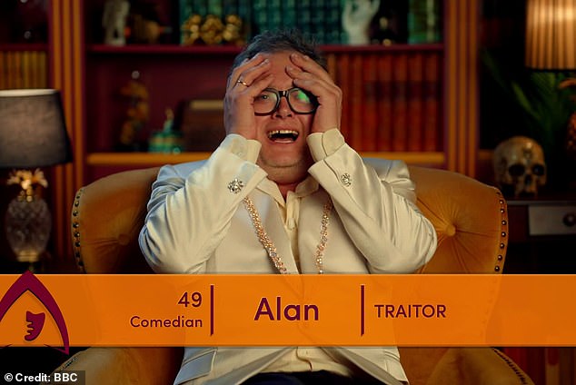 Many also felt it was 'obvious' that Alan was set to win from the start, after being picked as the most unlikely Traitor by Claudia due to his bubbly demeanour