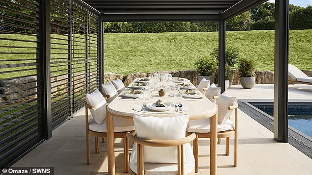 The new house comes mortgage-free, with all stamp duty and legal fees covered - as well as £160,000 worth of furnishings.