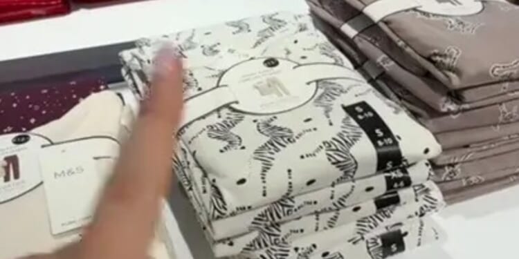 Shoppers are rushing to M&S after spotting cosy pyjama sets