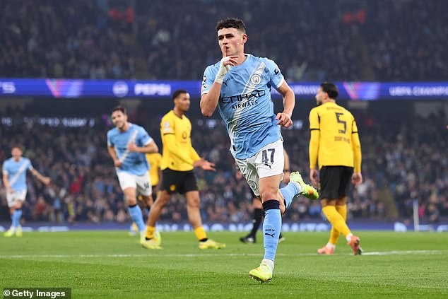 Tuchel highlighted how Foden starred central when scoring twice against Dortmund in midweek and stressed he will not feature on the wing in his England side