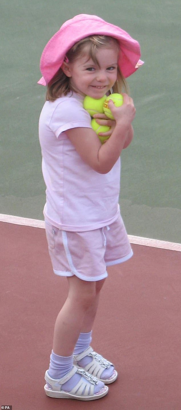 Wandelt, who claims she was sexually abused by her step grandfather as a child, first started thinking she was Madeleine (pictured) in June 2022