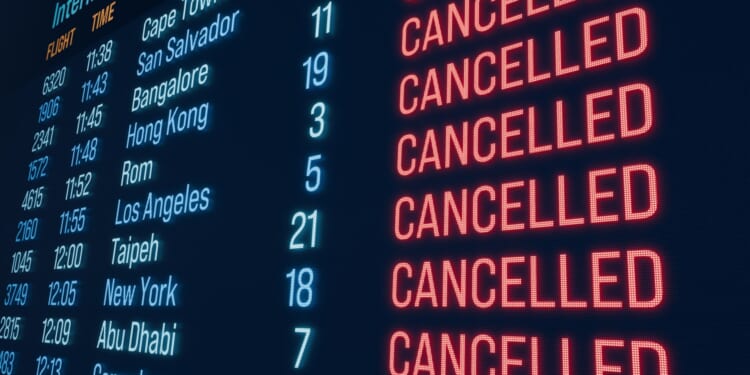Thousands of flights cancelled across the US amid government shut down