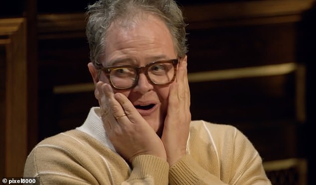 Comedian Alan, 49, was picked as what might be the show's most unlikely Traitor to date by Claudia, 53, in the dramatic first episode