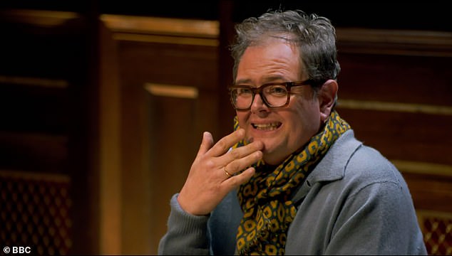 Alan voted for his fellow Traitor Jonathan at the tense roundtable discussion