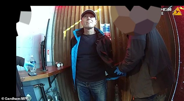 Phillips was arrested at a coffee shop in King's Cross by plain clothed officers after arriving at a meeting he was expecting to have with a Russian man