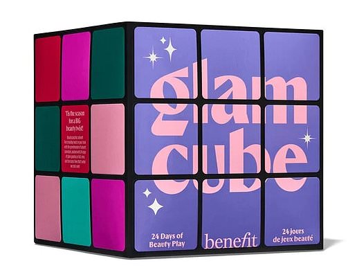 Benefit Glam Cube 24 day Christmas Beauty Advent Calendar