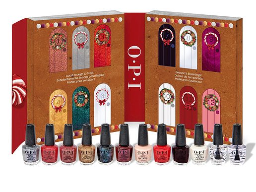 O.P.I. Good Enough to Treat Mini 12 Day Advent Calendar