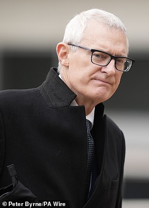 Barton, 43, was on trial accused of 12 counts of posting 'grossly offensive' tweets that included posts about broadcaster Jeremy Vine