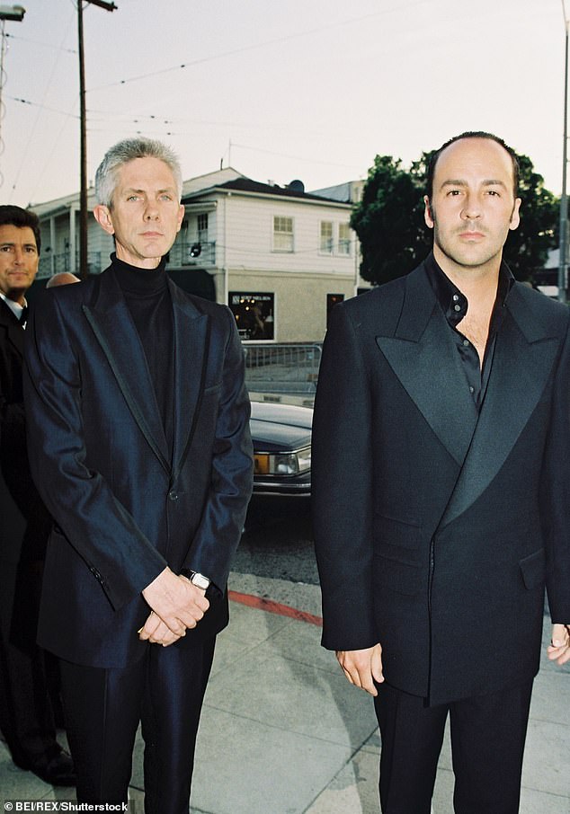 The power couple met in 1986 at a fashion show in New York. They struck up a romance soon after and eventually married in 2014 (pictured in 1997)