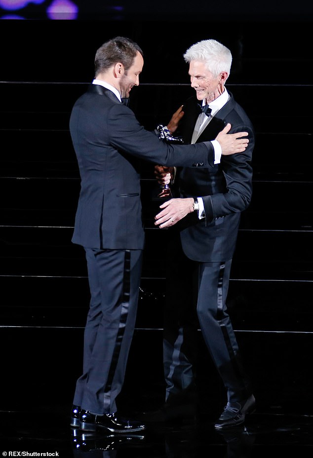 Richard, a fashion editor and writer who worked for publications including Vogue and Vanity Fair, had been struggling with his health before his death at the age of 73 (pictured in 2014)