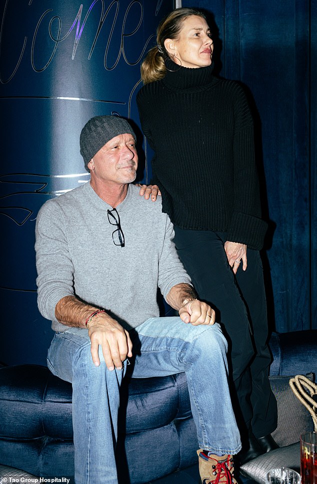 The singer's appearance during the special evening comes amid his recent health woes - including multiple back surgeries and double knee replacement